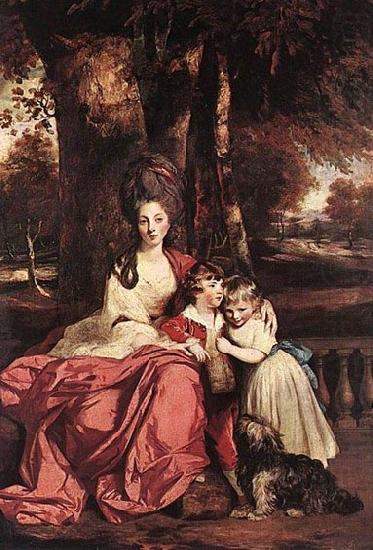Lady Elizabeth Delme and her Children, Sir Joshua Reynolds